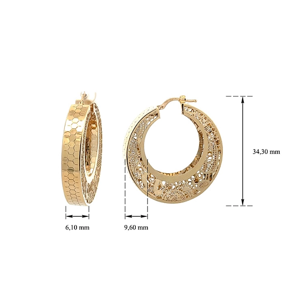 Gold Exclusive Earrings