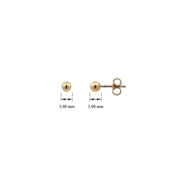 Gold Peck Earrings