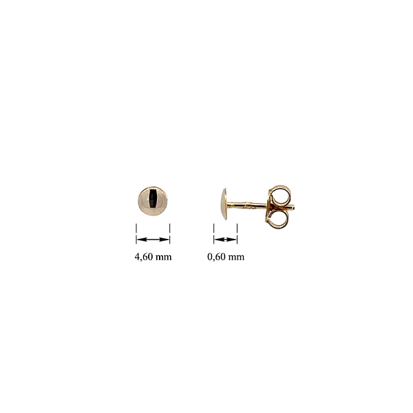 Gold Peck Earrings