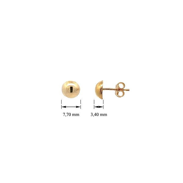 Gold Peck Earrings