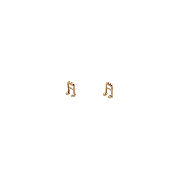 Gold Peck Earrings Notes