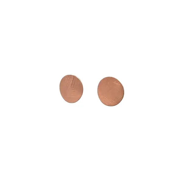 Gold Earrings made of Pink Gold