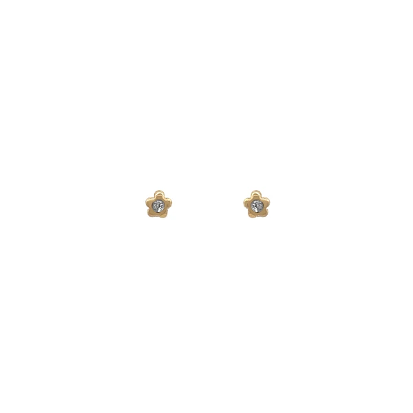 Gold Earrings Earrings with rhinestones