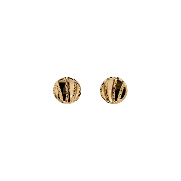 Gold Peck Earrings