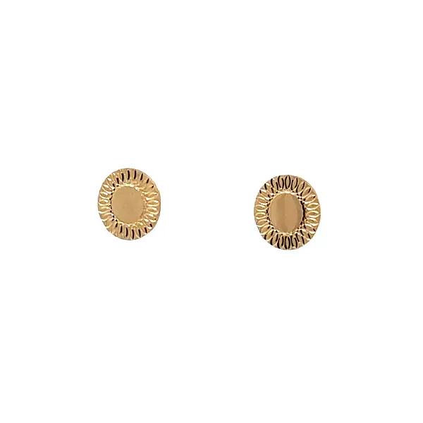 Gold Peck Earrings