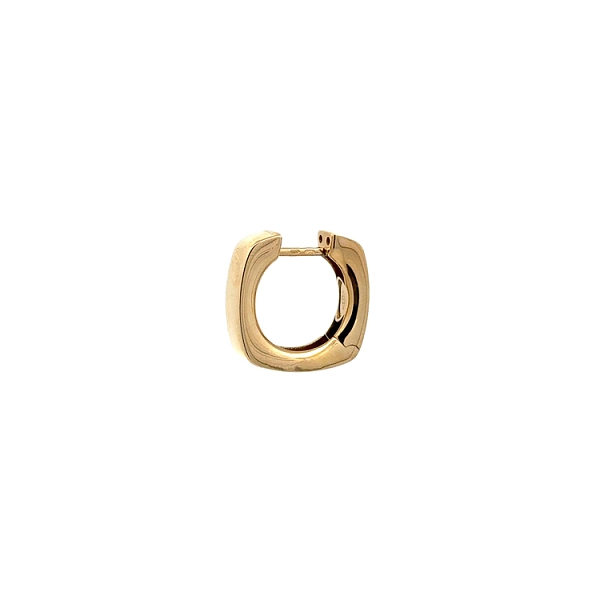 Elegant Round Earrings with Smooth Shine
