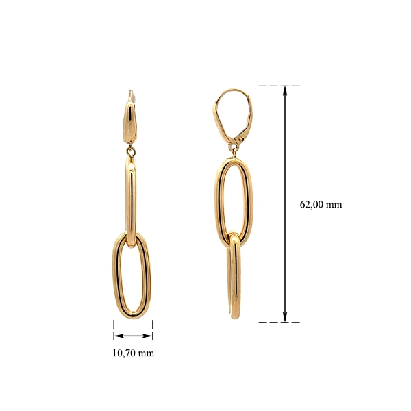 Delicate Pendant Earrings with Minimalist Design