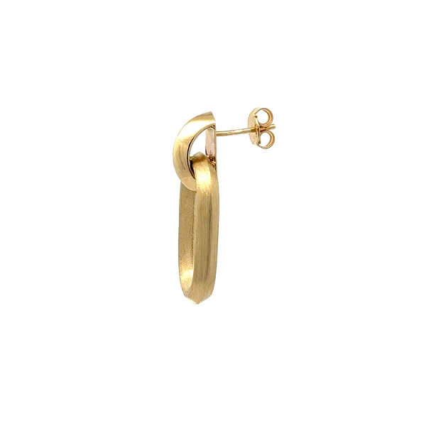 Gold dangle earrings