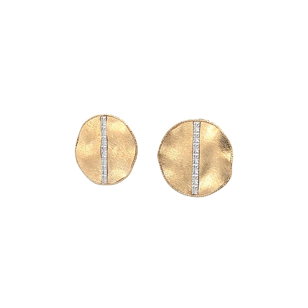 Earrings made of Combination Gold