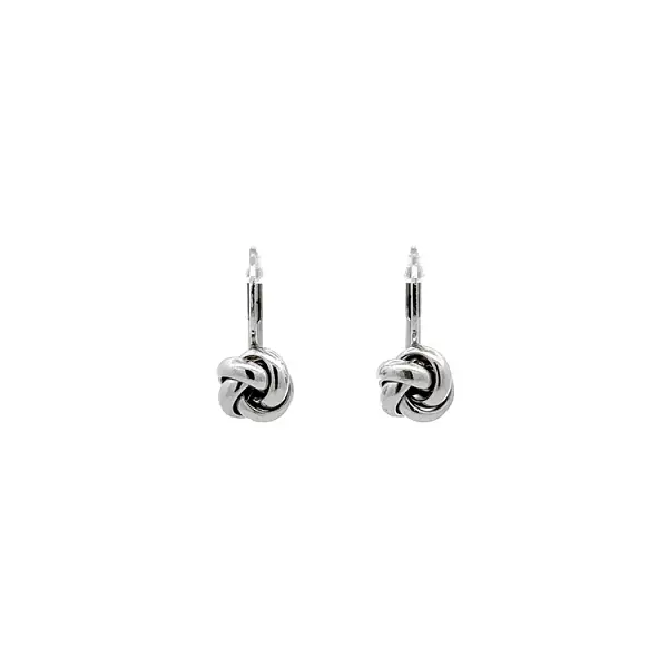 White Gold Earrings