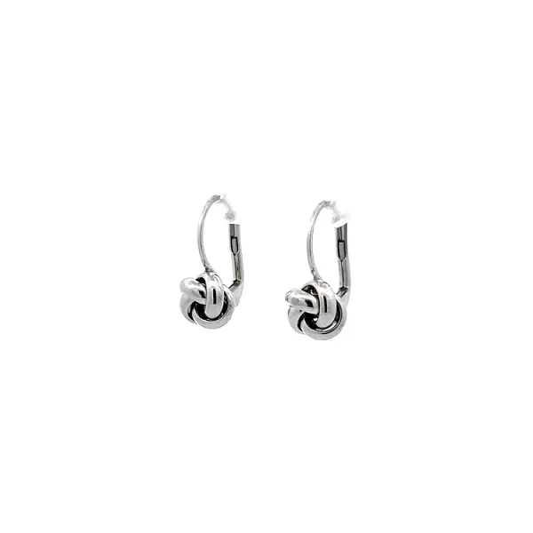 White Gold Earrings