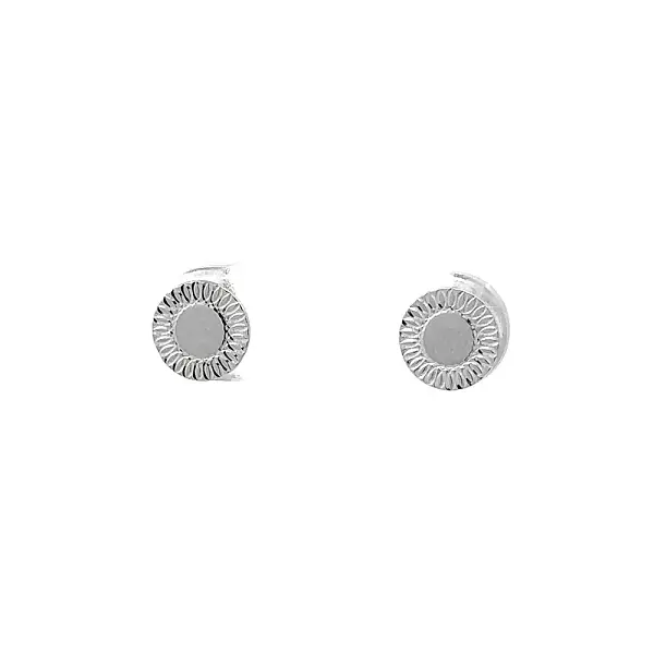 Earrings made of White Gold