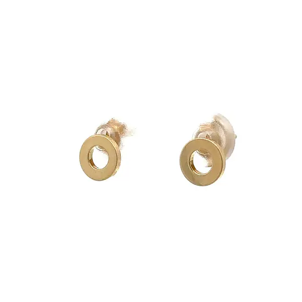 Gold Peck Earrings