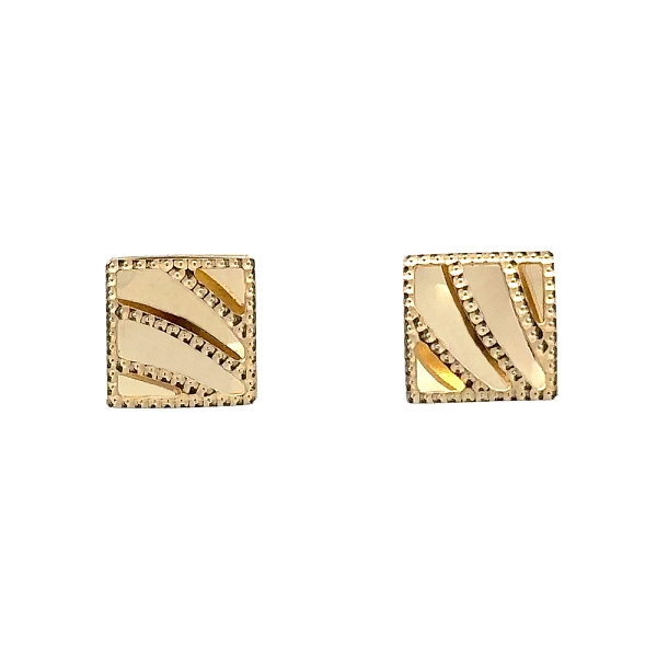 Gold Peck Earrings