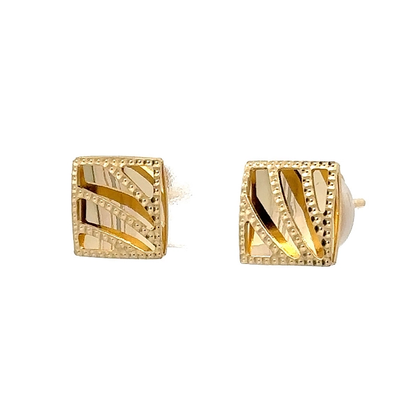 Gold Peck Earrings