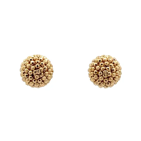 Gold Peck Earrings