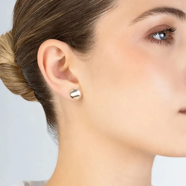 Gold Peck Earrings