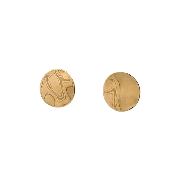 Gold Peck Earrings