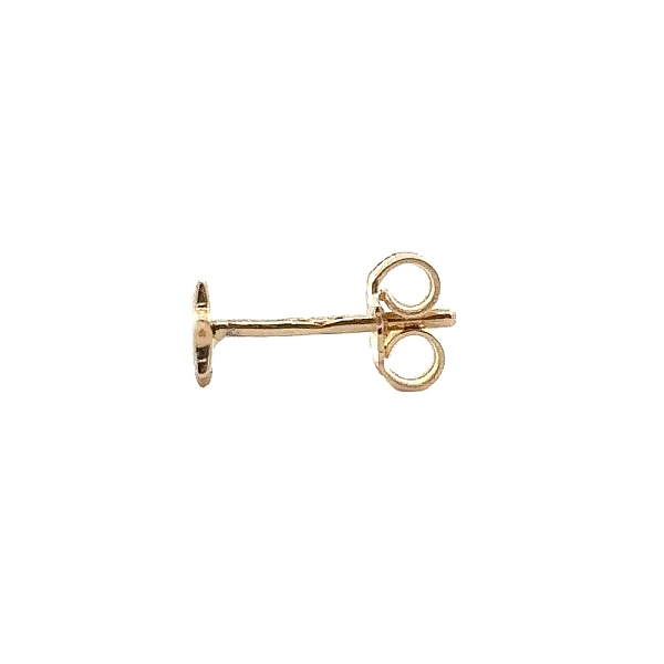 Gold Peck Star Earrings