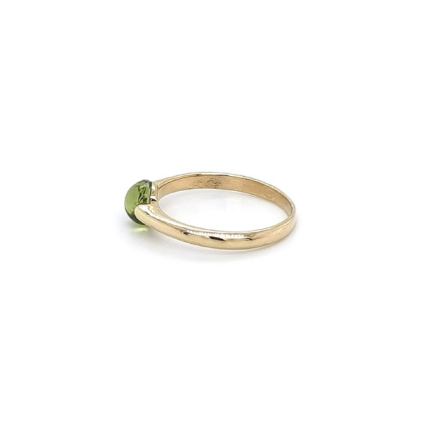 Gold Ring with Peridot