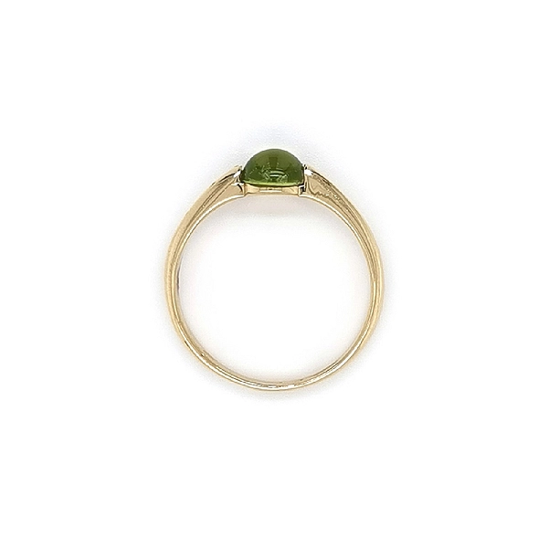 Gold Ring with Peridot