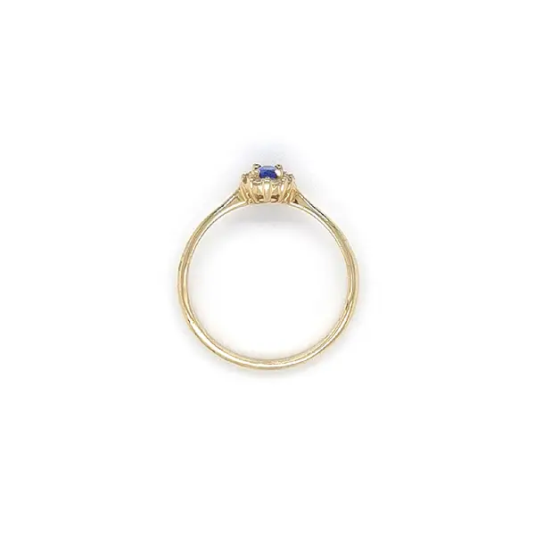Golden Ring with Mordé Stone