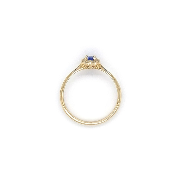 Golden Ring with Mordé Stone