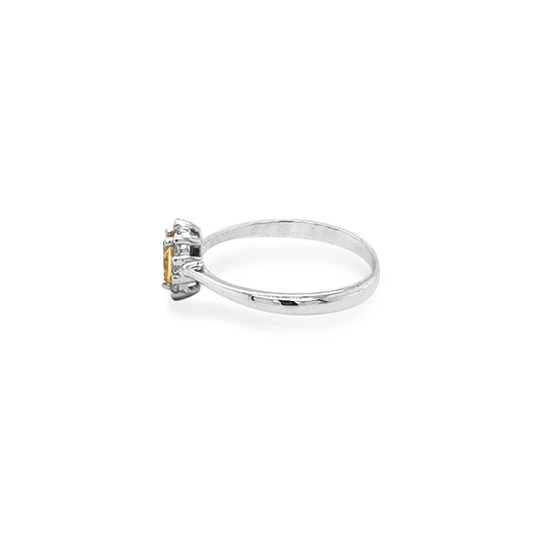 Gold Ring with Colored Stones