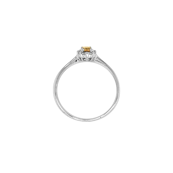 Gold Ring with Colored Stones