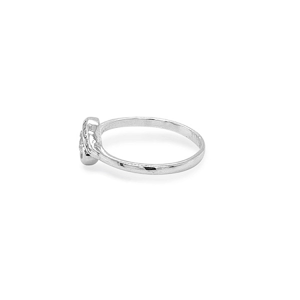 Gold Ring with Zircons