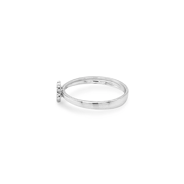 Gold Ring with Zircons