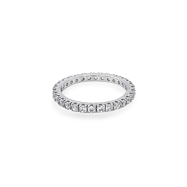 Gold Ring with Zircons