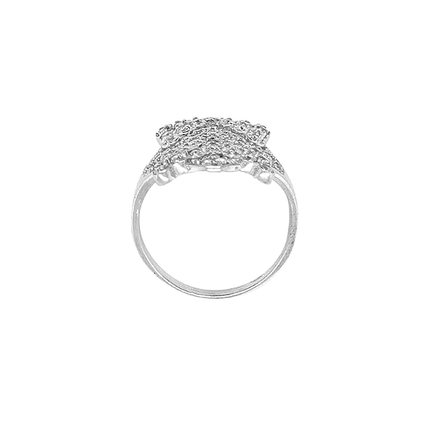 Gold Ring with Zircons