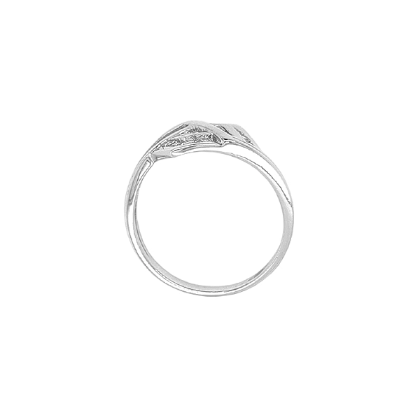 Gold Ring with Zircons