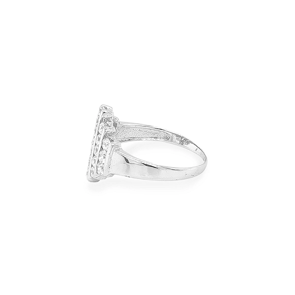 Gold Ring with Zircons