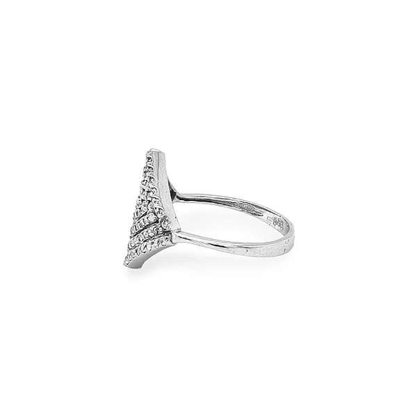 Gold Ring with Zircons