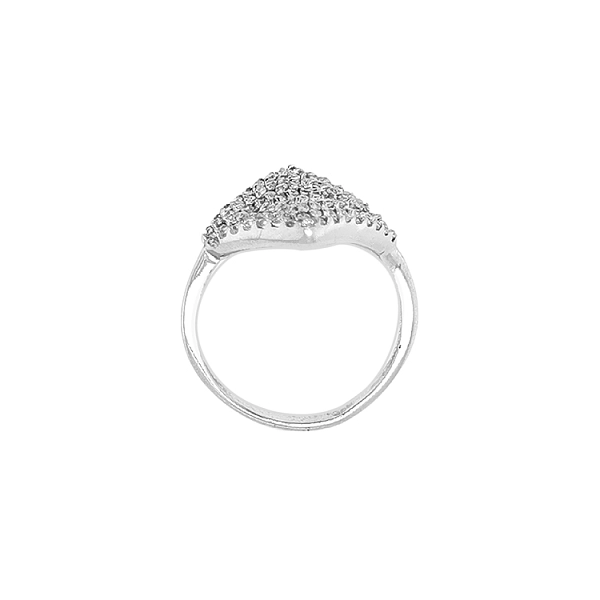 Gold Ring with Zircons