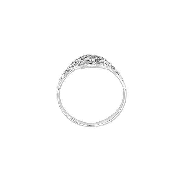 Gold Ring with Zircons