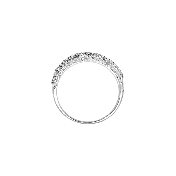 Gold Ring with Zircons
