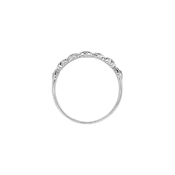 Gold Ring with Zircons