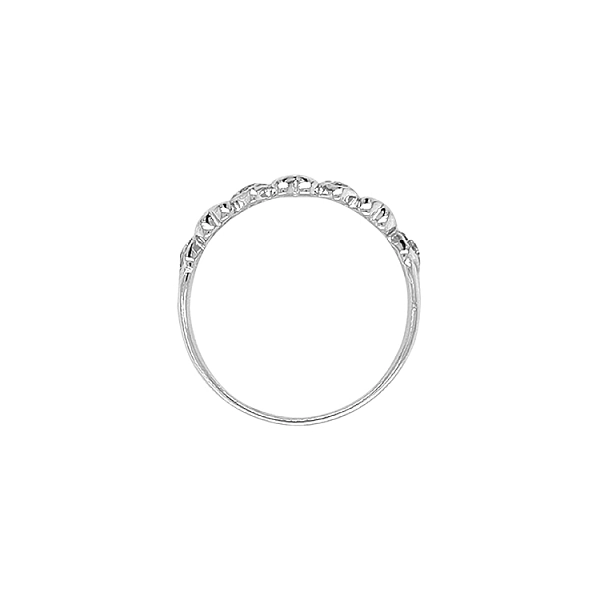 Gold Ring with Zircons