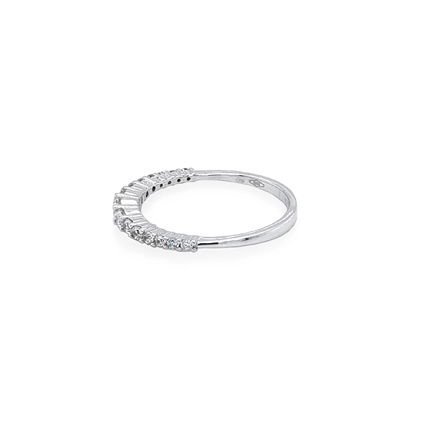 Gold Ring with Zircons