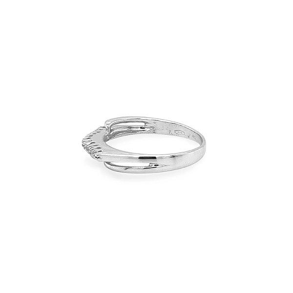Gold Ring with Zircons