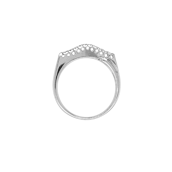 Gold Ring with Zircons