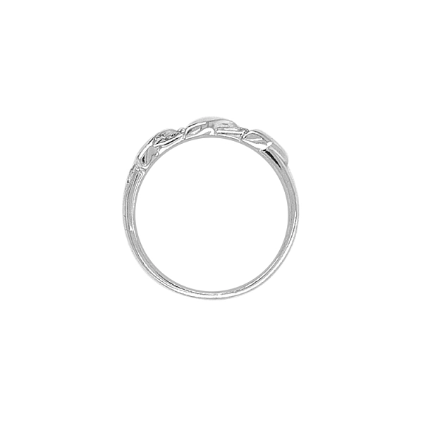 Gold Ring with Zircons