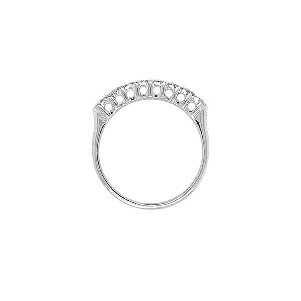 Gold Ring with Zircons