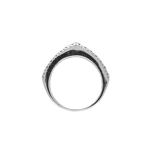 Gold Ring with Zircons