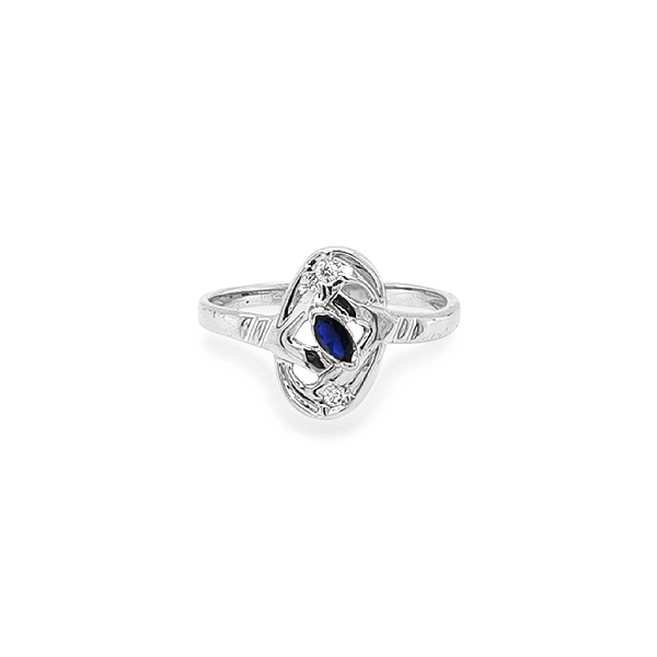 Gold Ring with Colored Stones