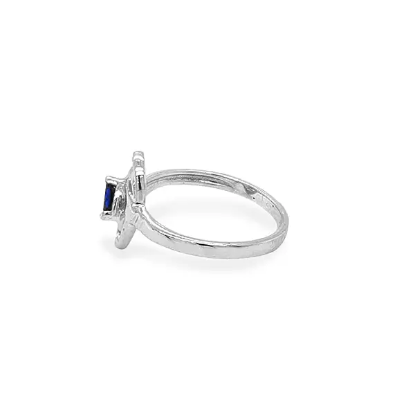 Gold Ring with Colored Stones