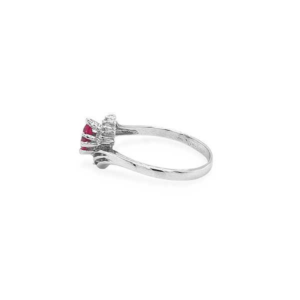 Gold Ring with Colored Stones